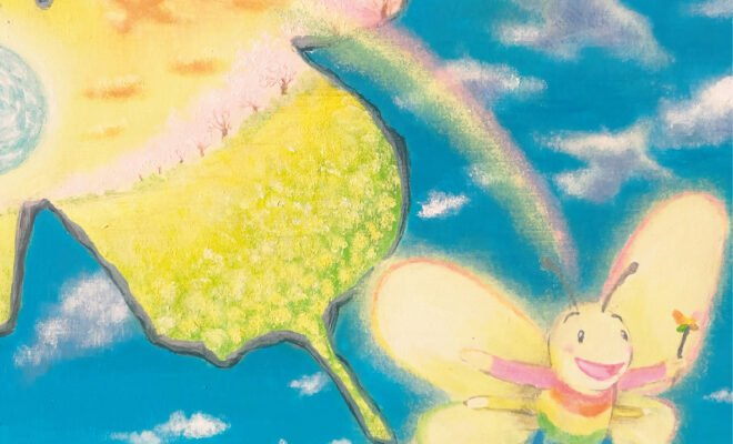 【3/16～4/3開催】芳賀健太　新作絵本展ゆめつくり虫～ひかりのちょうのたび～