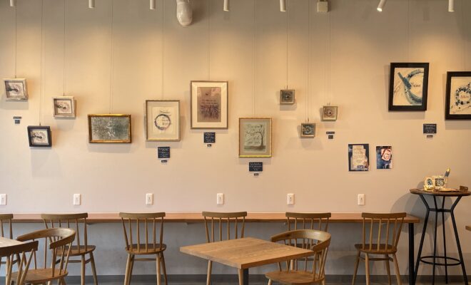 【5月15日～6月10日】作品展「海と、あなたと、カリグラフィーと。」