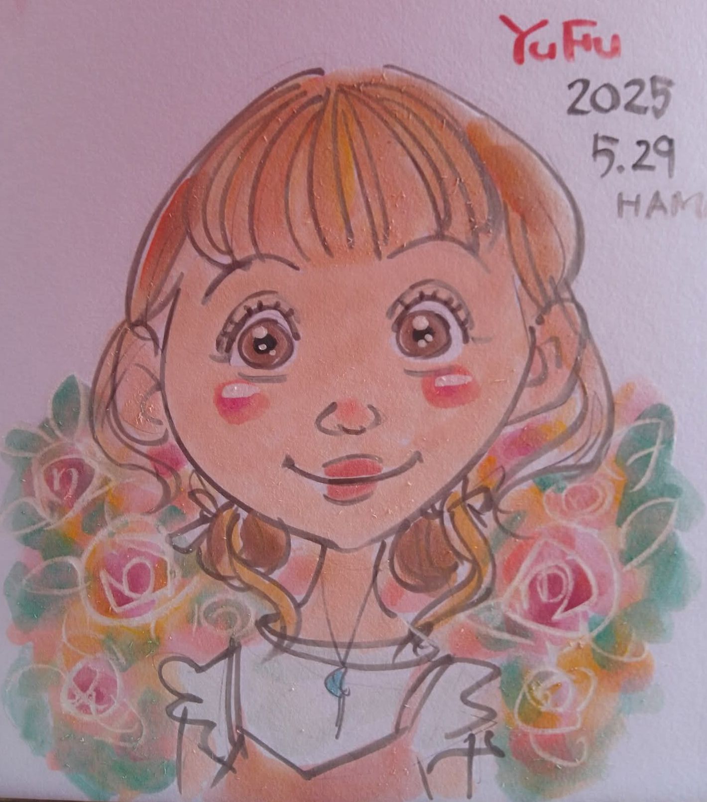 ゆふいんの似顔絵屋